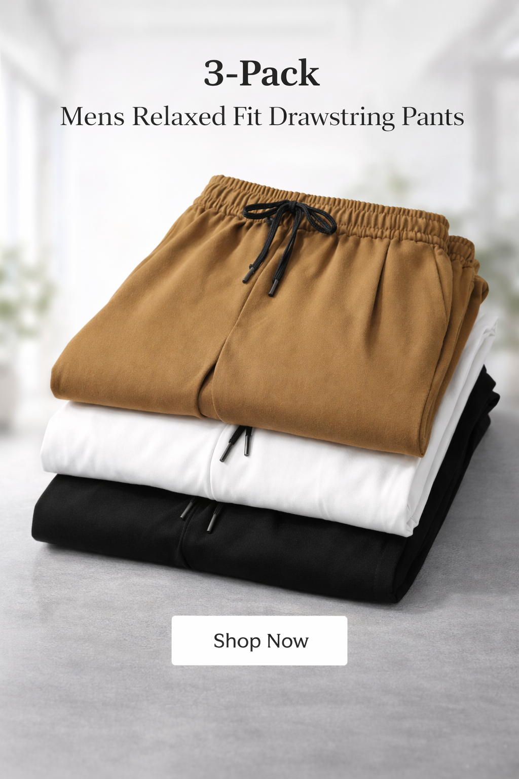 Premium Comfort Trousers Pack of 3
